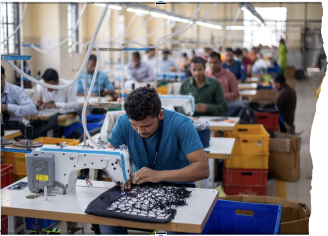 Factory production line